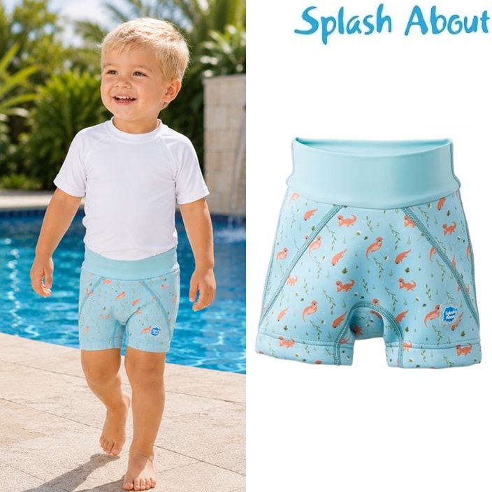 Peldbikses ar autiņbiksīšu funkciju - Splash Jammers Playful Otters
