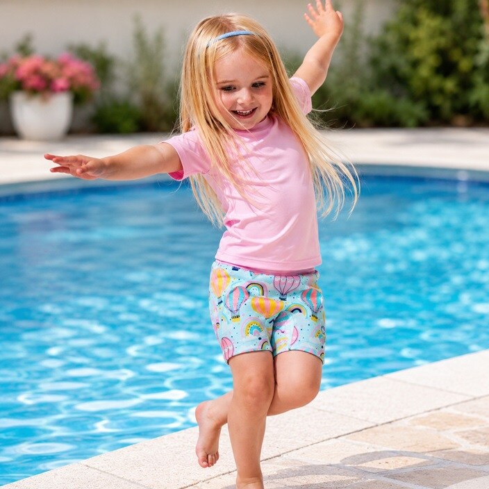 Peldbikses ar autiņbiksīšu funkciju - Splash Jammers Up & Away