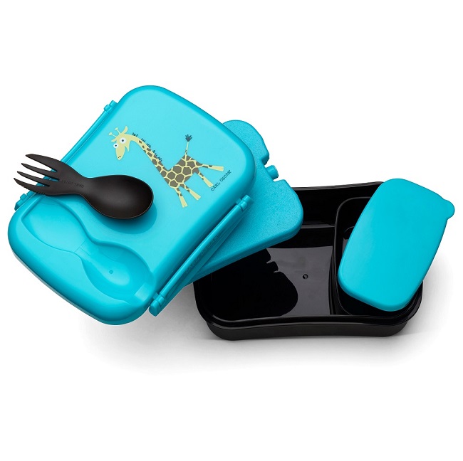 Pusdienu kaste bērniem Carl Oscar N’ice Box Kids Blue Giraffe