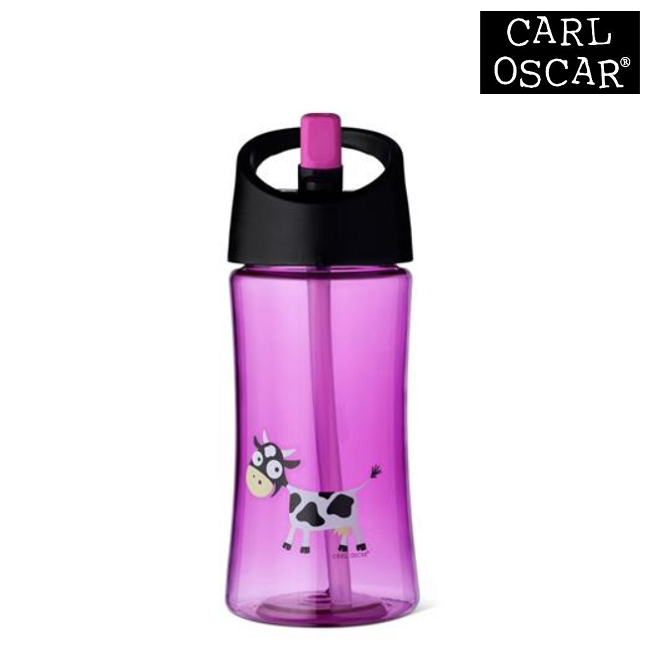 Ūdens pudele bērniem Carl Oscar Pink Cow