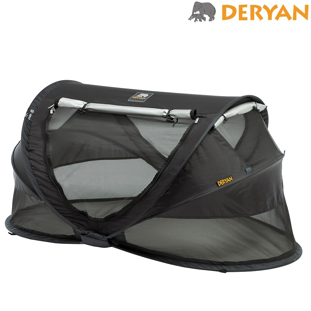 Ceļojumu gultiņa Deryan Toddler Luxe Black