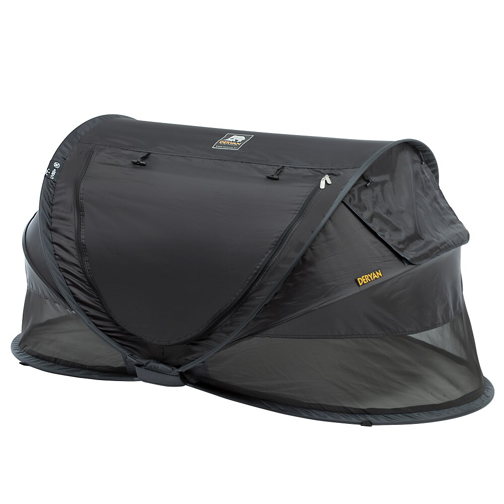 Ceļojumu gultiņa Deryan Toddler Luxe Black