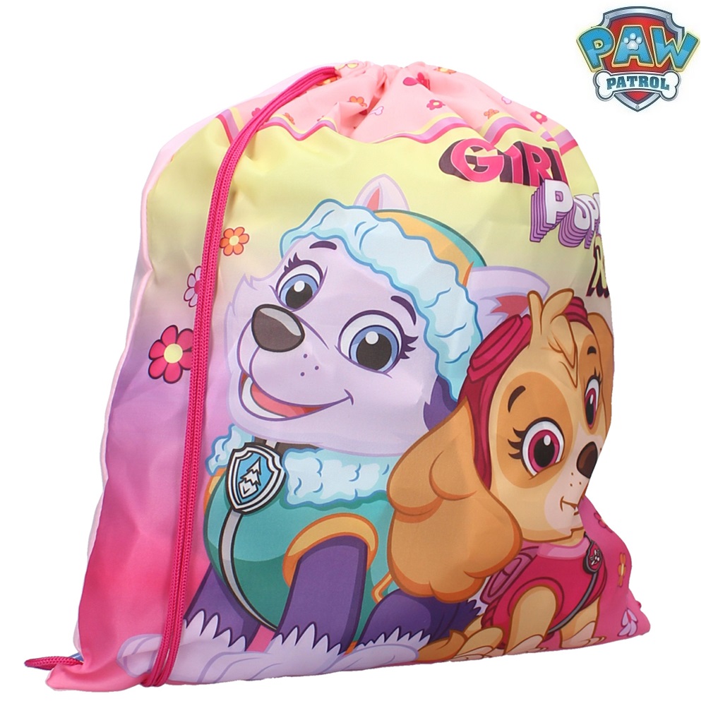 Sporta aukliņu soma bērniem Paw Patrol Girl Pups Rule