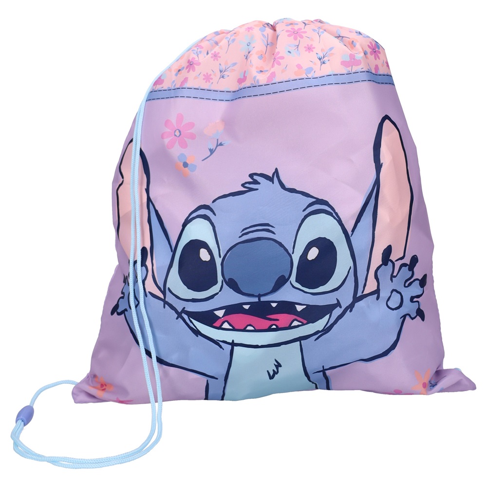 Sporta maisiņš ar auklām Stitch Spring Smiles Sporta maisiņš ar auklām Stitch Spring Smiles