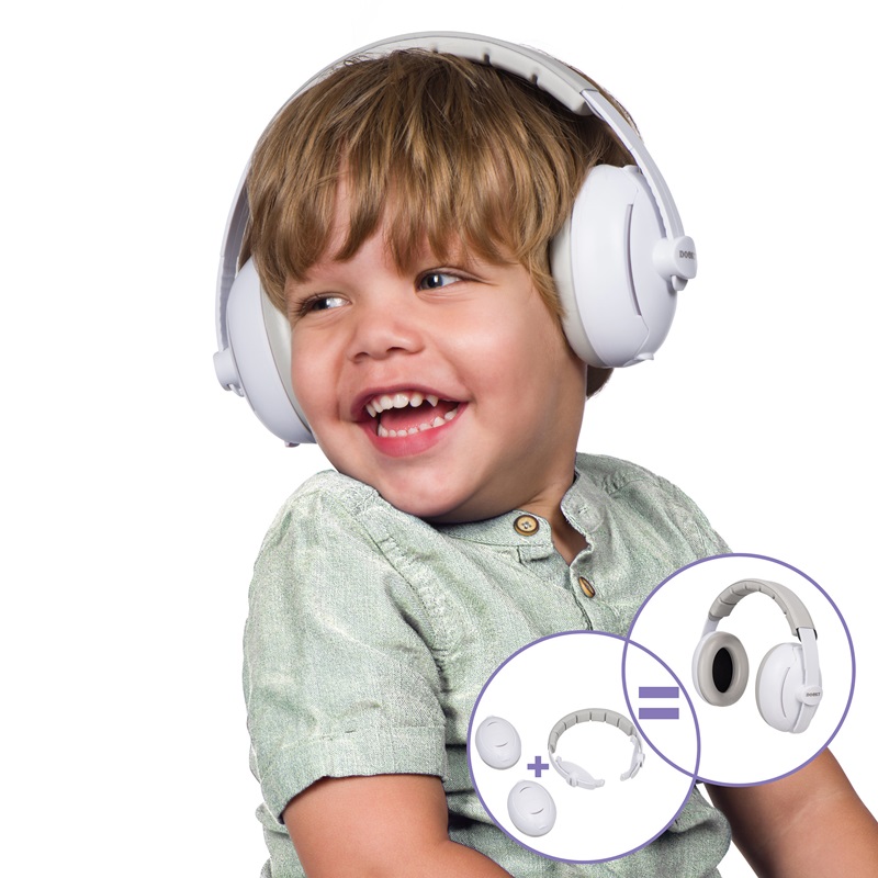 Ausu aizsargi zīdaiņiem un maziem bērniem Dooky 2 in 1