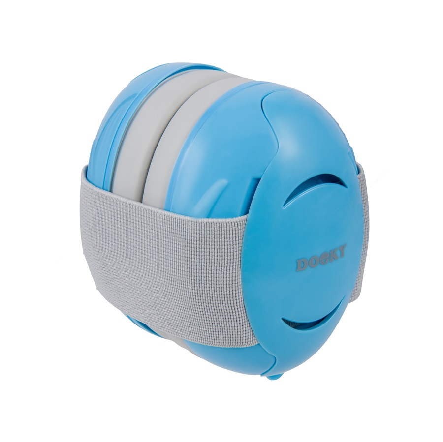 Ausu aizsargi zīdaiņiem un maziem bērniem Dooky Baby Ear Protection Blue