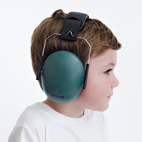 Ausu aizsargi bērniem Banz Kidz Earmuffs Dark Green