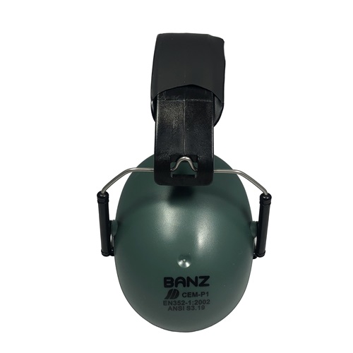 Ausu aizsargi bērniem Banz Kidz Earmuffs Dark Green