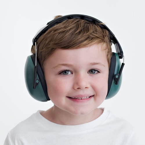 Ausu aizsargi bērniem Banz Kidz Earmuffs Dark Green