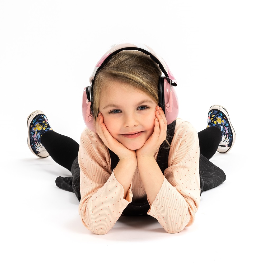 Bērnu ausu aizsargi Reer SilentGuard Kids Light Pink