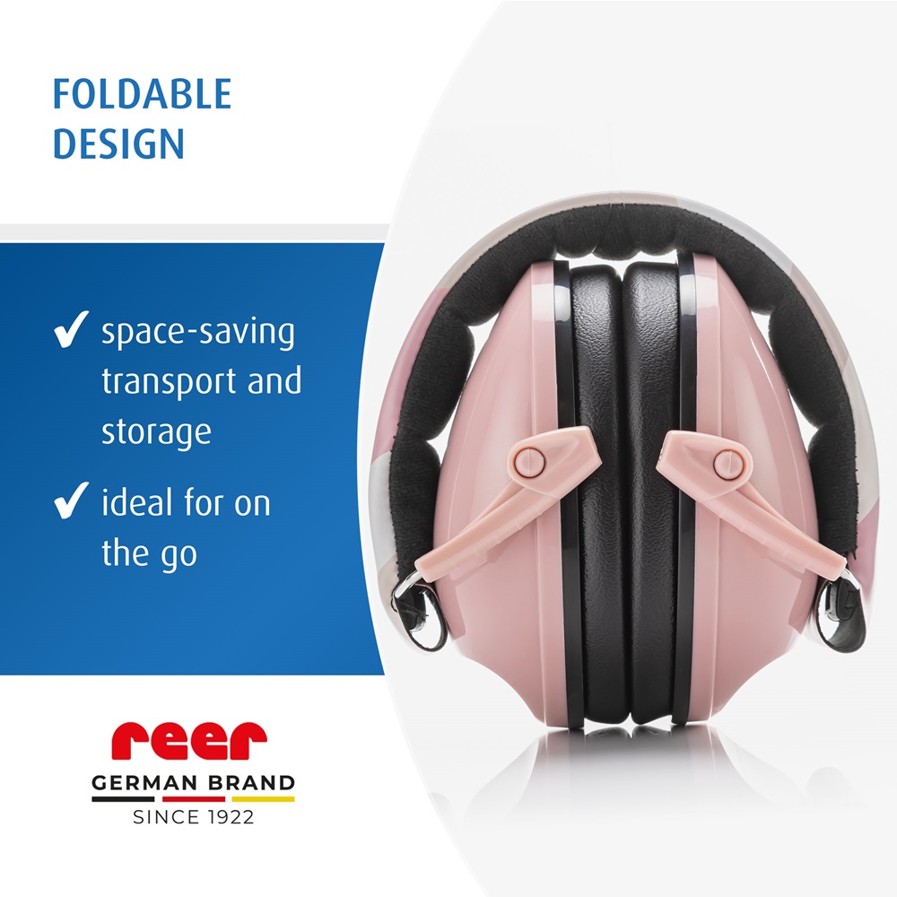 Bērnu ausu aizsargi Reer SilentGuard Kids Light Pink