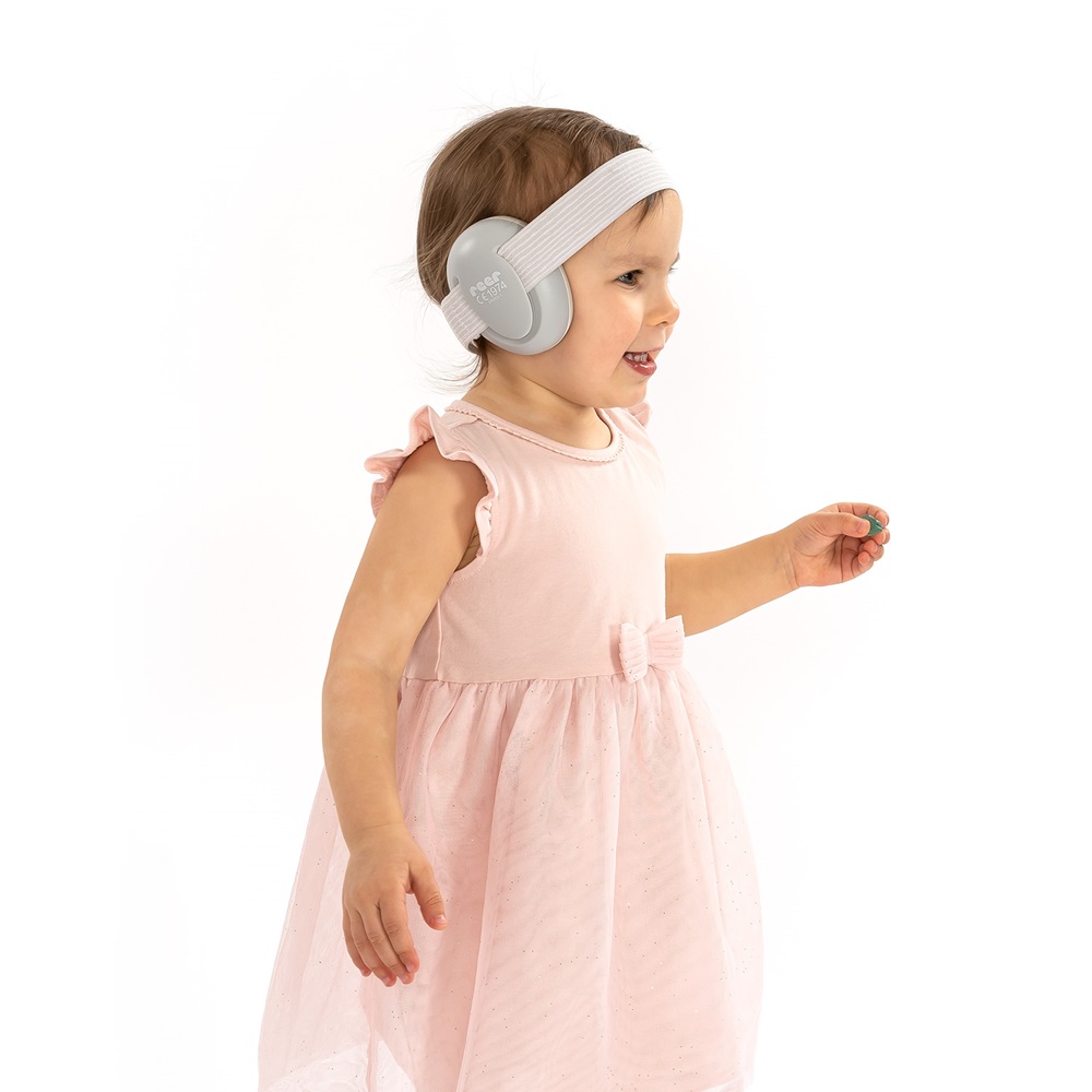 Bērnu ausu aizsargi Reer SilentGuard Baby Grey