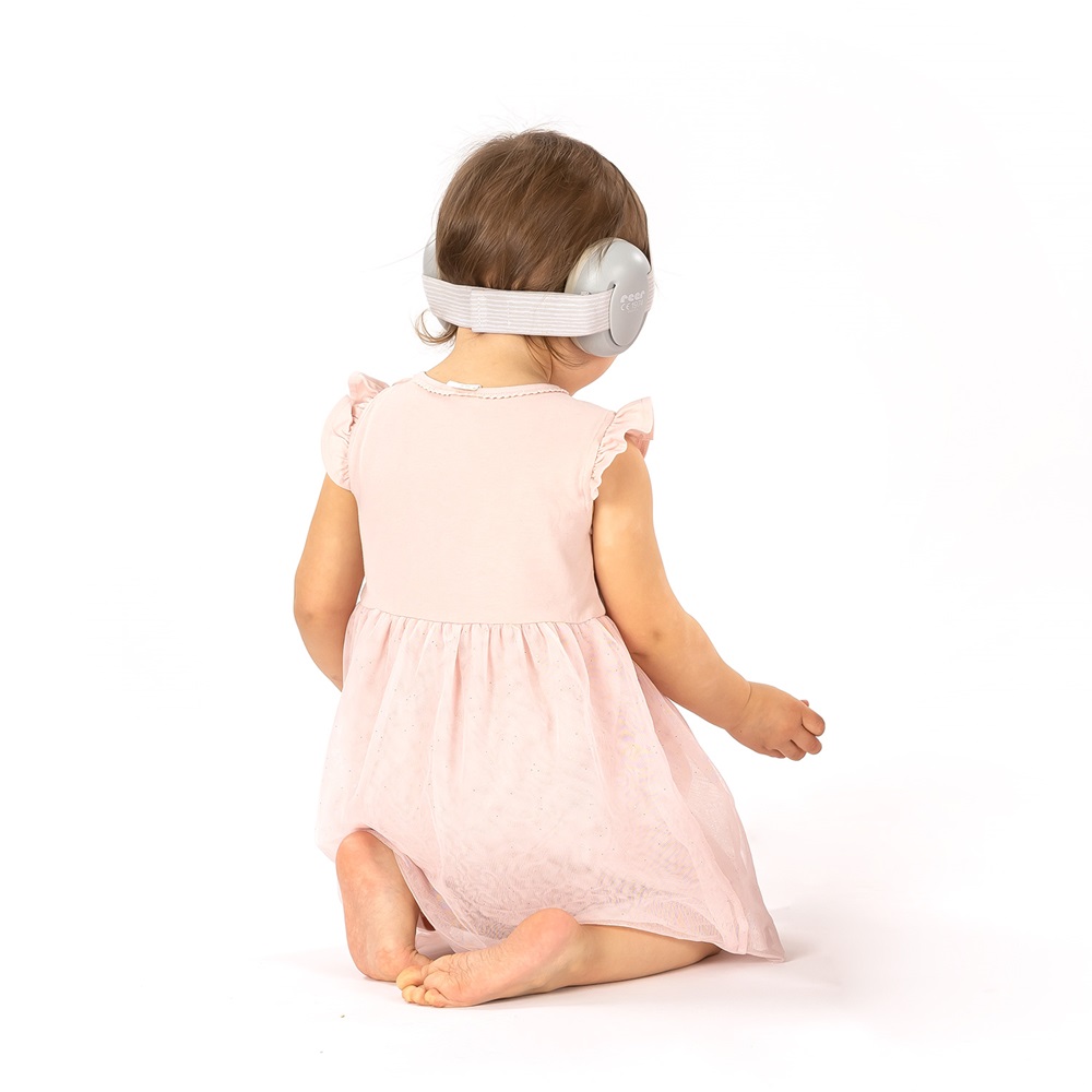 Bērnu ausu aizsargi Reer SilentGuard Baby Grey