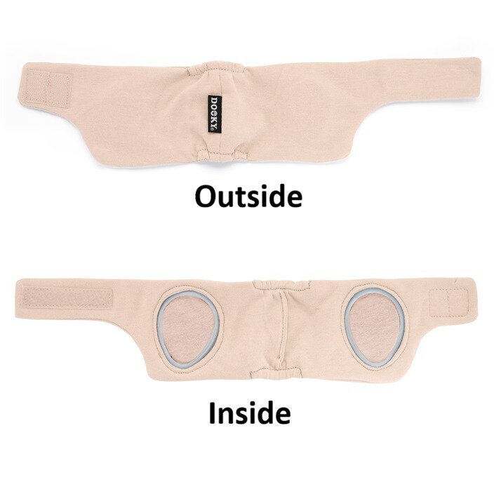Dzirdes aizsargi zīdaiņiem - Dooky Headband Beige