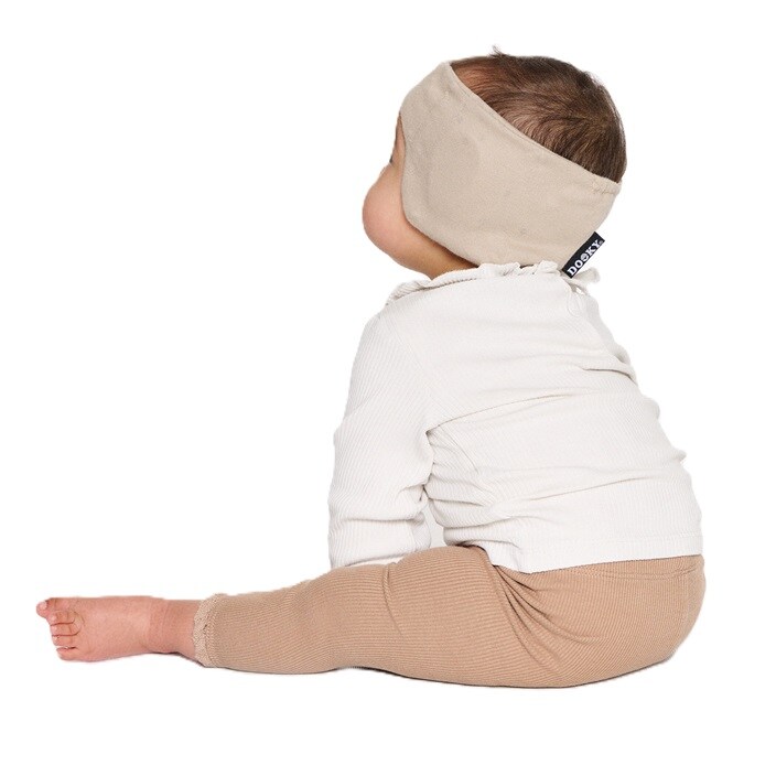 Dzirdes aizsargi zīdaiņiem - Dooky Headband Beige