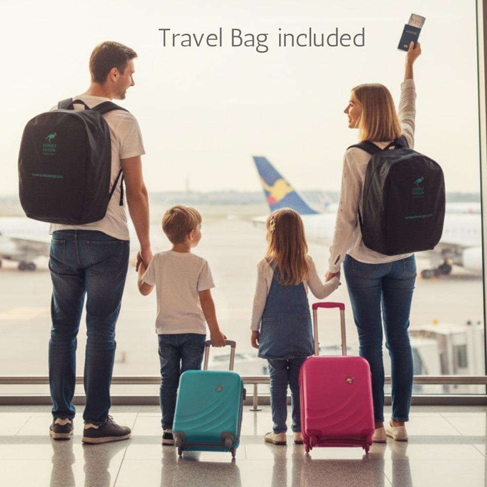 Salokāms autokrēsliņš - Urban Kanga Wallaroo Grow