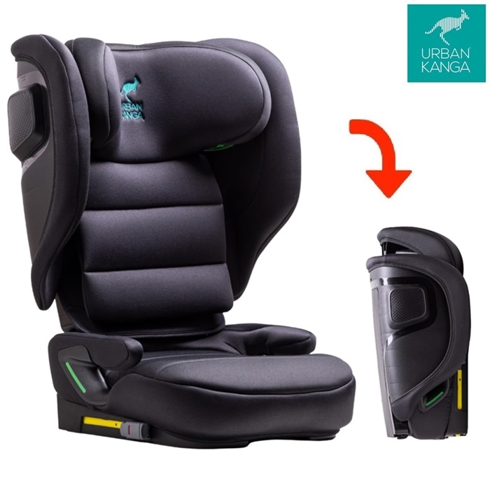 Salokāms autokrēsliņš - Urban Kanga Wallaroo Grey