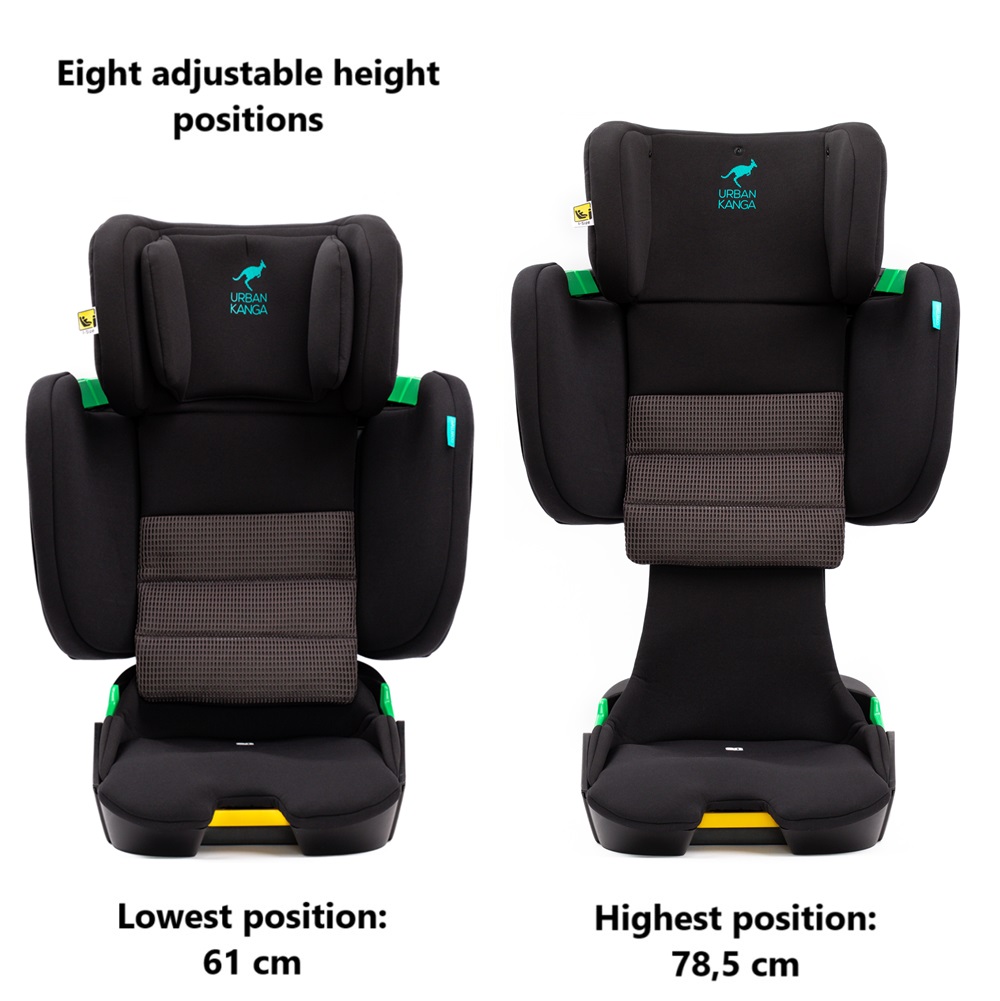 Salokāms automašīnas sēdeklis - Wallaroo Black