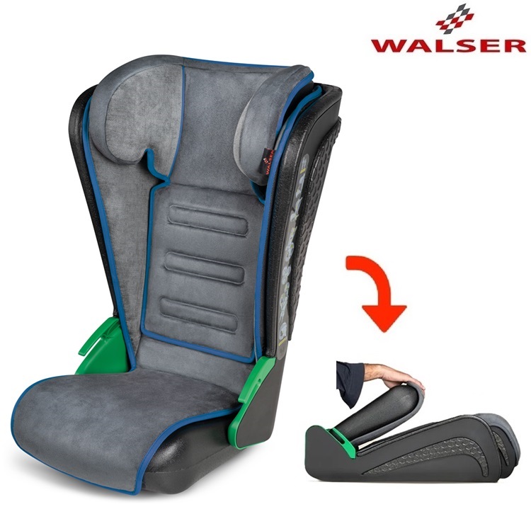 Salokāms autokrēsliņš bērniem Walser Noemi Blue