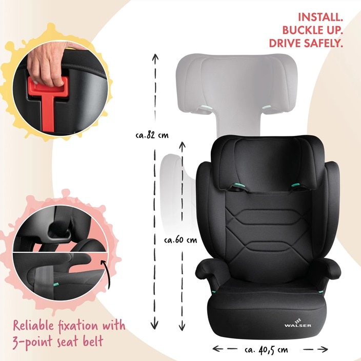 Salokāms autokrēsliņš - Walser Numa 2-in-1