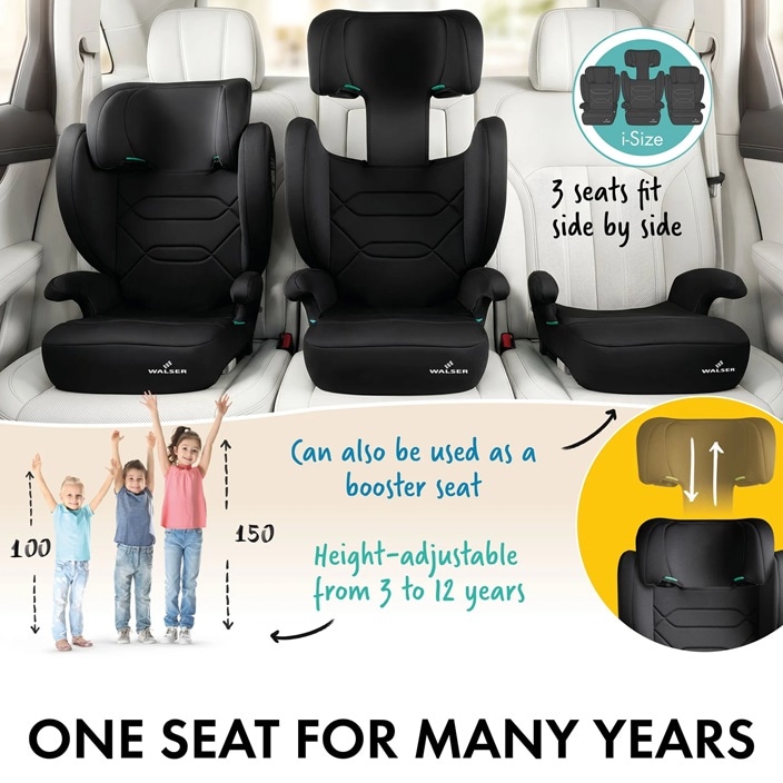Salokāms autokrēsliņš bērniem Walser Numa Isofix 2-in-1