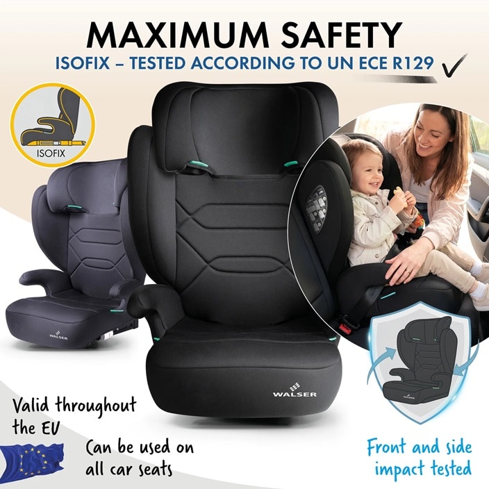 Salokāms autokrēsliņš bērniem Walser Numa Isofix 2-in-1