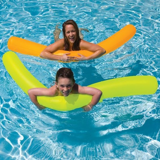 Piepūšamie peldriņķi Intex Twist Tubes Yellow and Orange