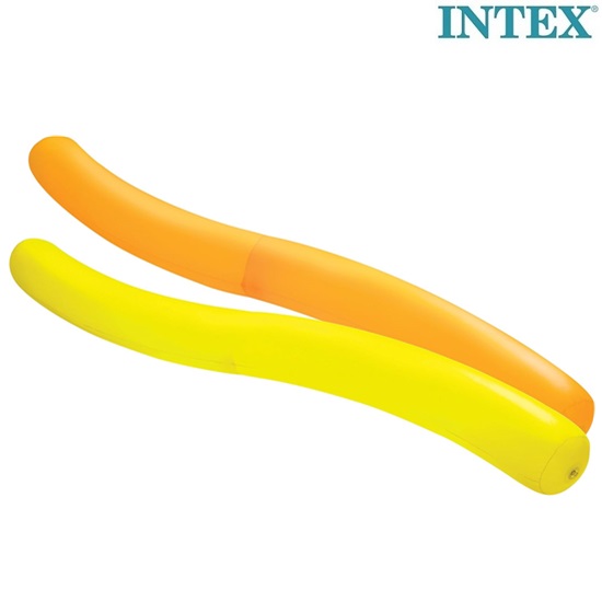Piepūšamie peldriņķi Intex Twist Tubes Yellow and Orange
