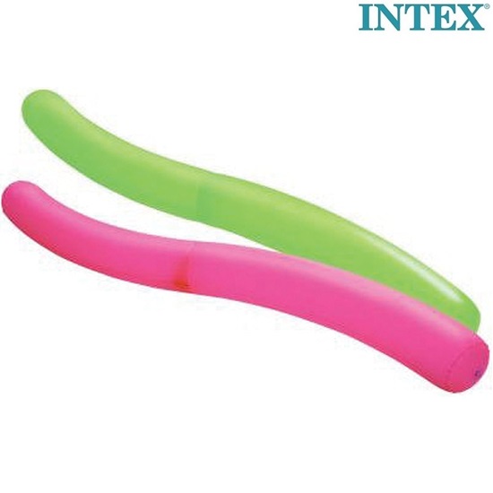 Piepūšamie peldriņķi Intex Twist Tubes Green and Pink
