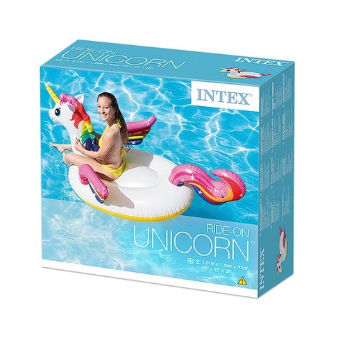 Baseina pludiņš XXL Intex Unicorn
