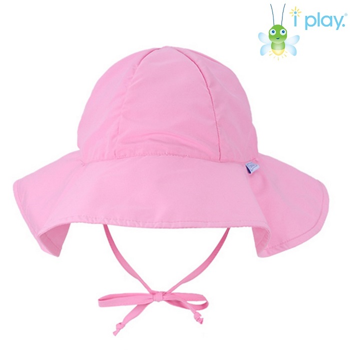 Vasaras saules cepure bērniem un mazulim Iplay Light Pink