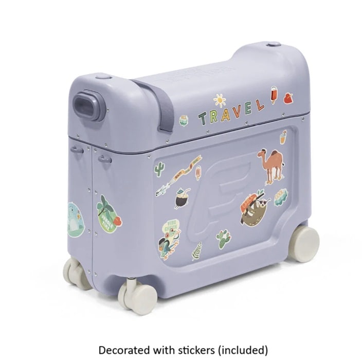 Braucams ceļojumu koferis – Stokke JetKids BedBox Arctic Blue