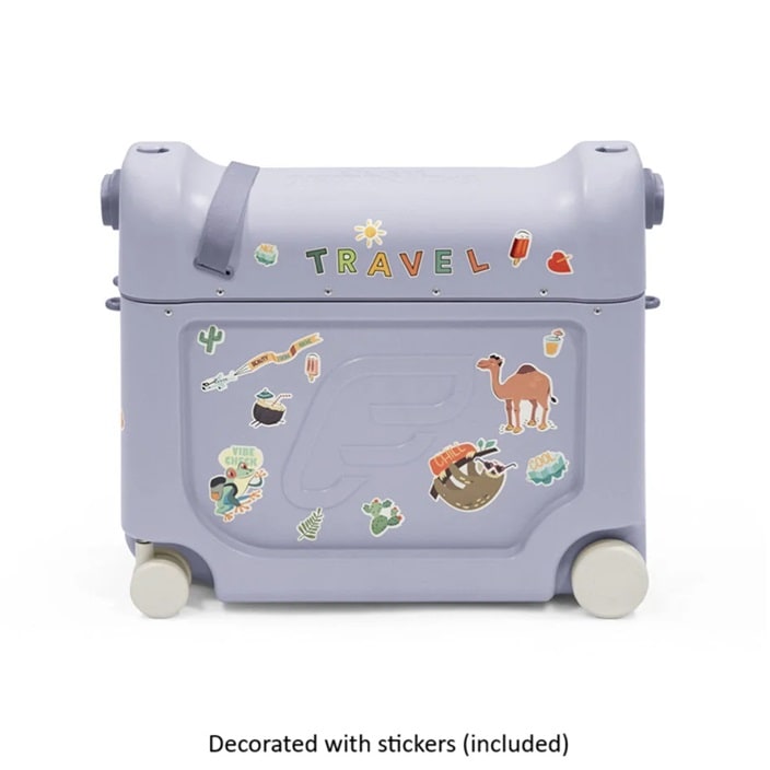 Braucams ceļojumu koferis – Stokke JetKids BedBox Arctic Blue