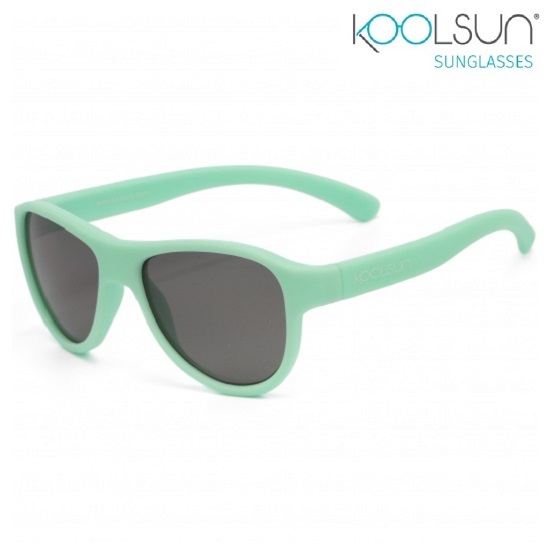Saulesbrilles bērniem Koolsun Air Greyed Jade