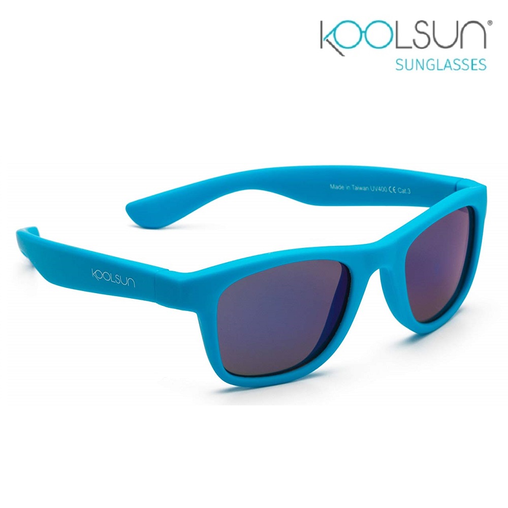 Saulesbrilles bērniem Koolsun Wave Neon Blue