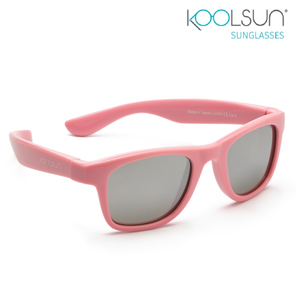 Saulesbrilles bērniem Koolsun Wave Pink Sachet
