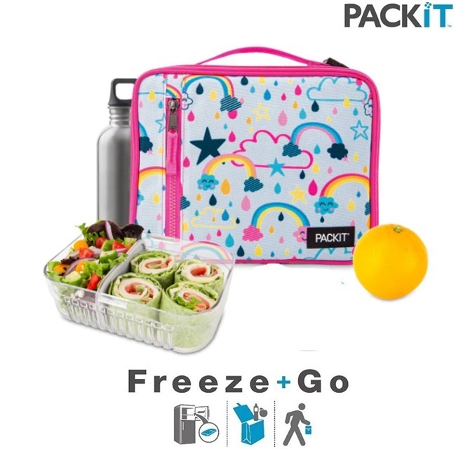 Aukstuma soma PackIt Lunch Box Rainbow Sky