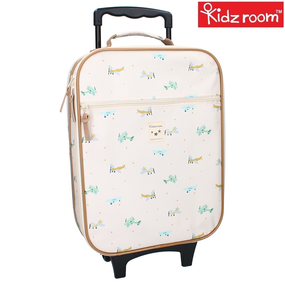 Bērnu čemodāns Kidzroom Aircrafts