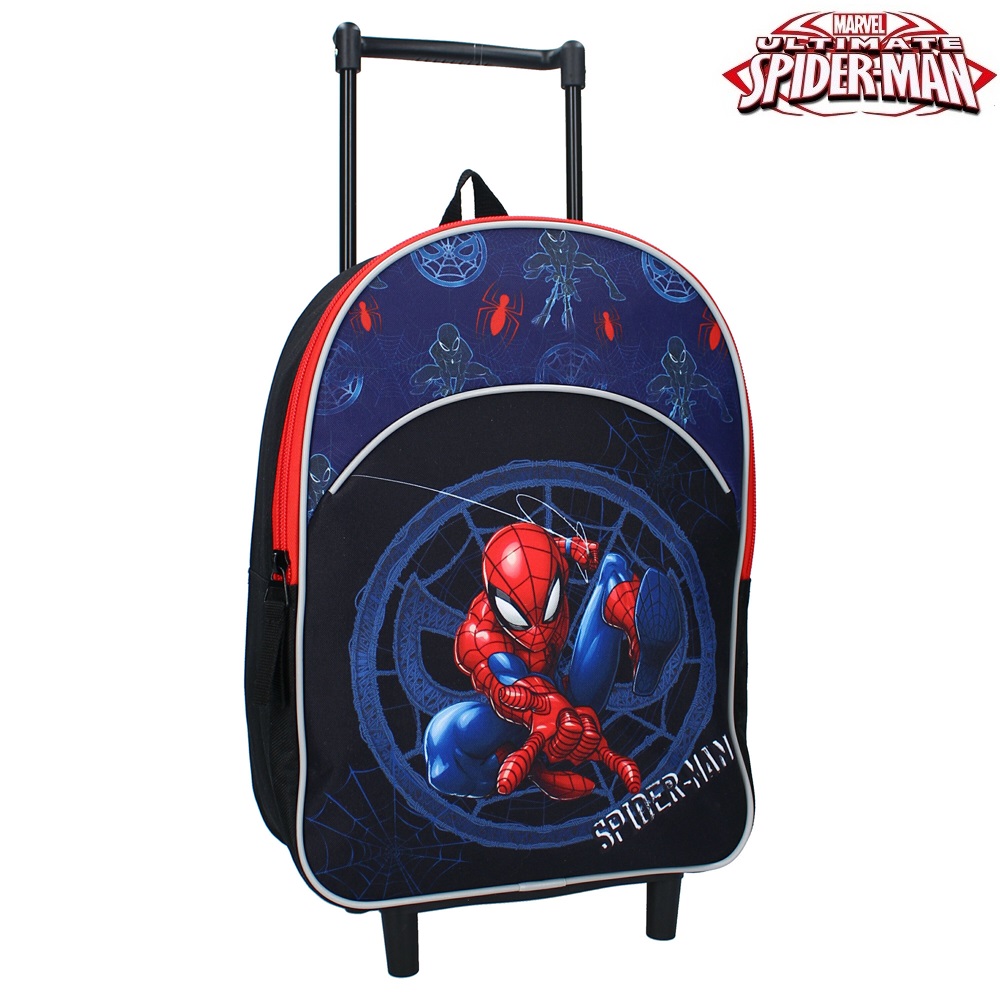 Bērnu čemodāns Spiderman Fight Against Wrong Trolley Backpack