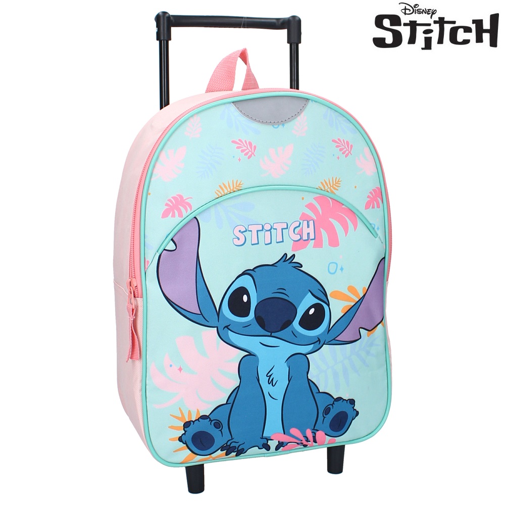 Bērnu čemodāns Stitch Great Escapes Trolley Backpack