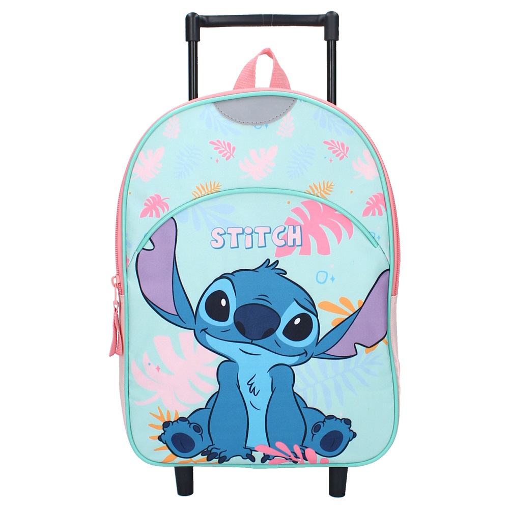 Bērnu čemodāns Stitch Great Escapes Trolley Backpack