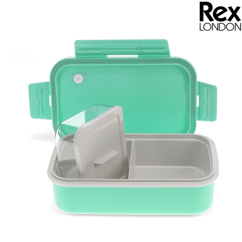 Pusdienu kārba bērniem - Rex London Lunch Box Aqua