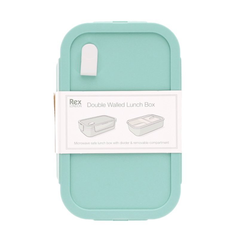 Pusdienu kārba bērniem - Rex London Lunch Box Pale Blue