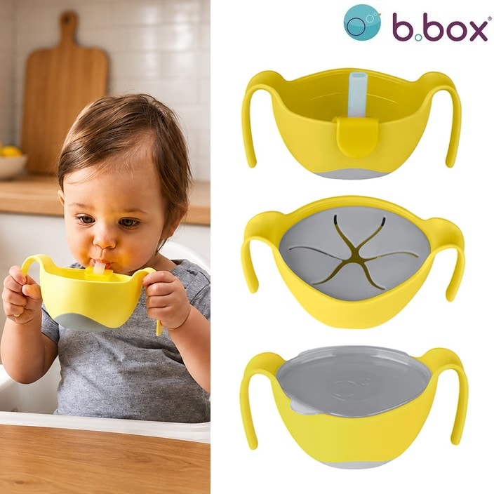 Ēdamā bļodiņa bērniem – B.Box Lemon Sherbet