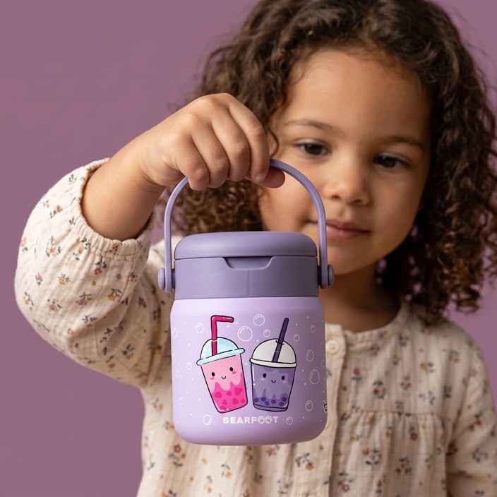 Termoss ēdienam bērniem Bearfoot Bubble Tea