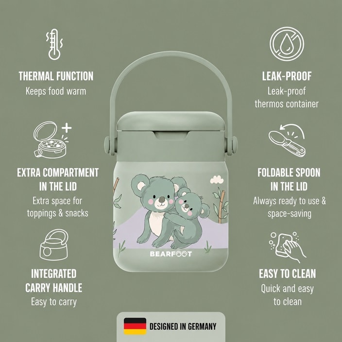 Termoss ēdienam bērniem Bearfoot Koala