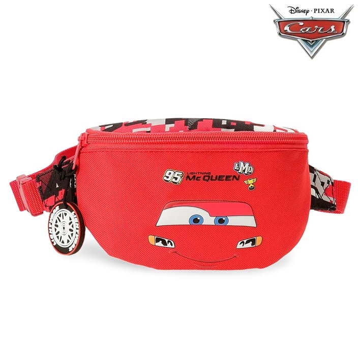 Bērnu jostas soma Cars Flash McQueen Red