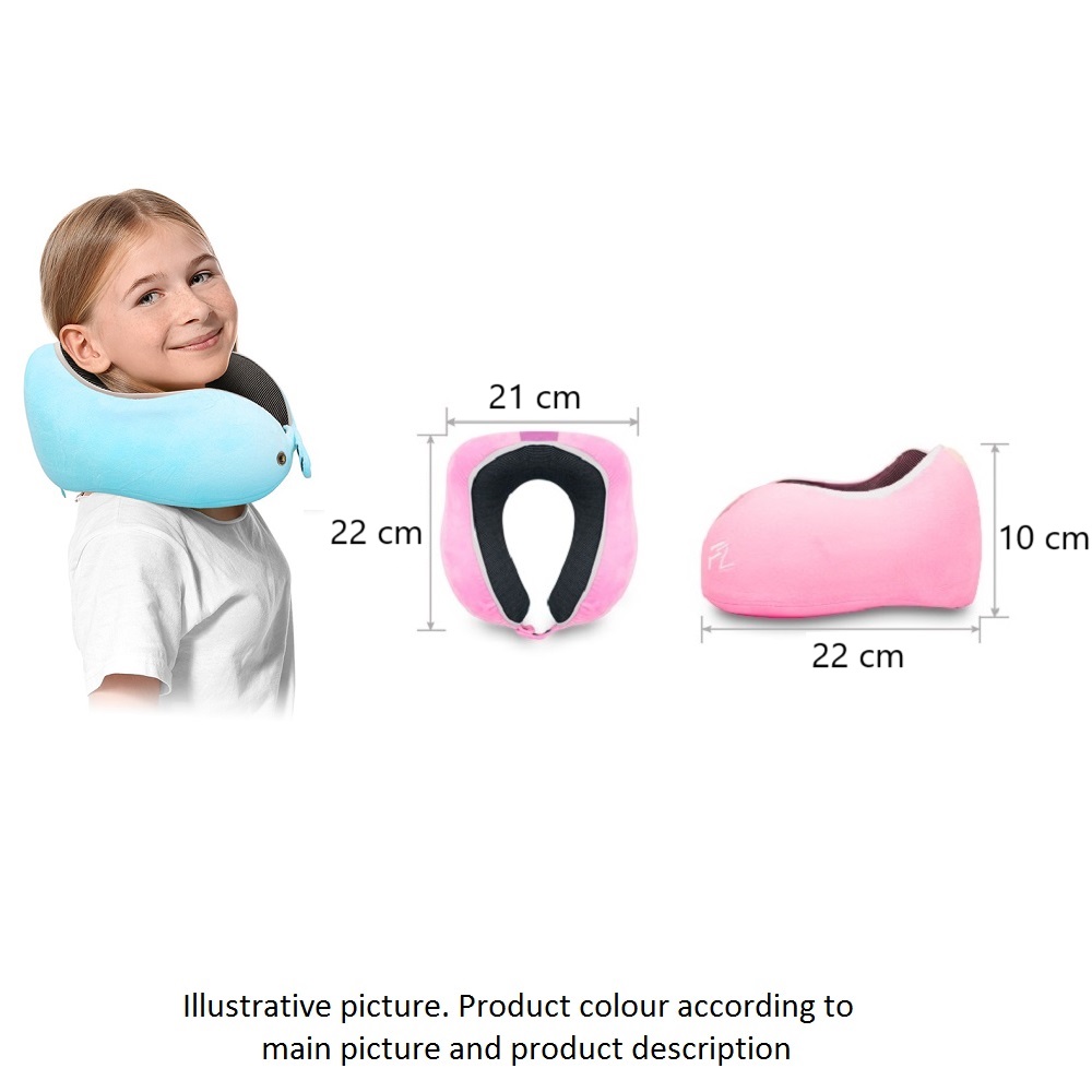 Kakla spilvens bērniem Flowzoom Comfy Kids Blue