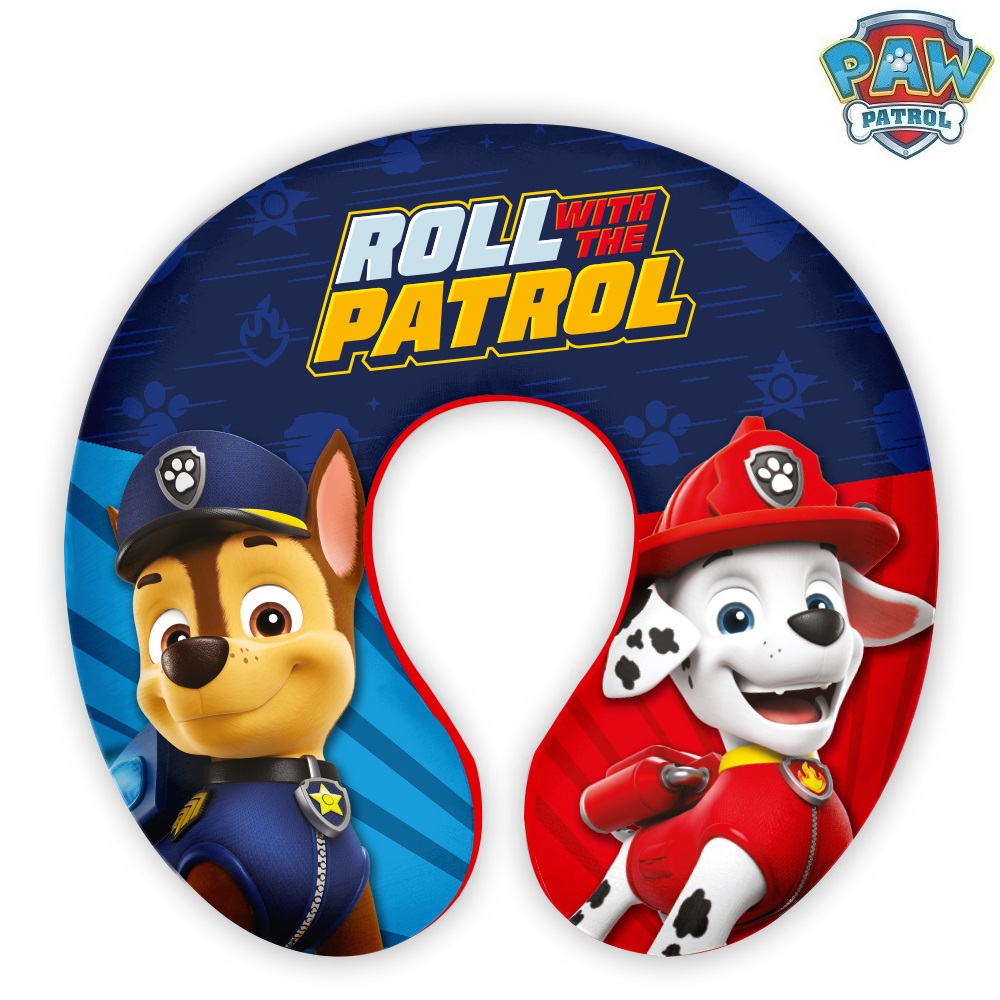 Ceļojuma spilvens bērniem Paw Patrol Roll With the Patrol