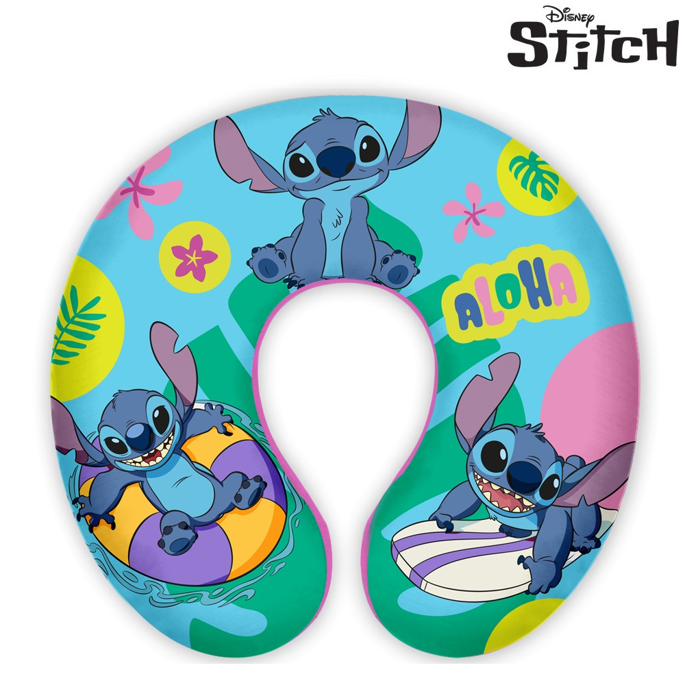 Kakla spilvens bērniem Stitch Aloha